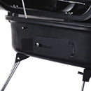 Barbecue a Carbone Carbonella Portatile da Tavolo 45x42x33,5 cm  Tiny