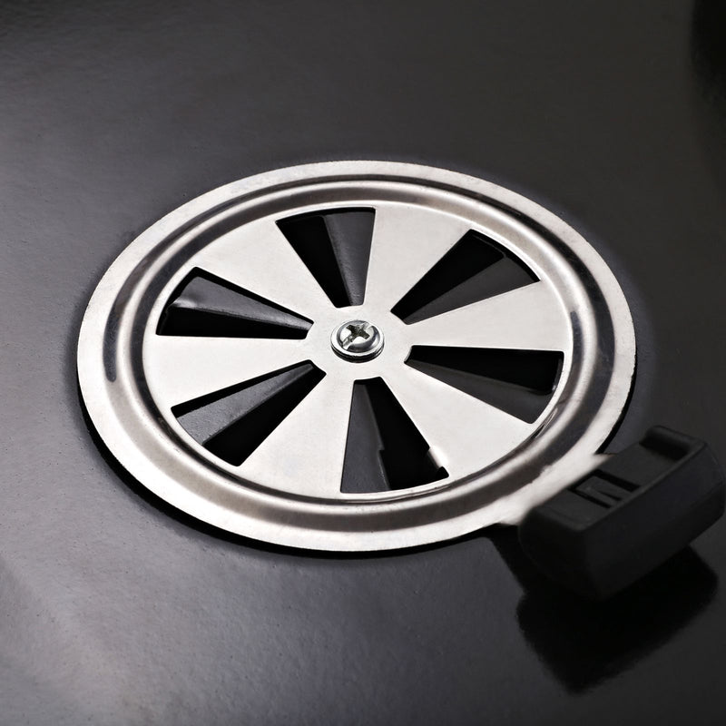 Barbecue a Carbone Carbonella Portatile con 2 Ruote 57x70x86 cm  TravelF