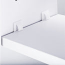 Pensile da Bagno 2 Ante Specchio in MDF 80x15x60 cm  MoreMorning Bianco