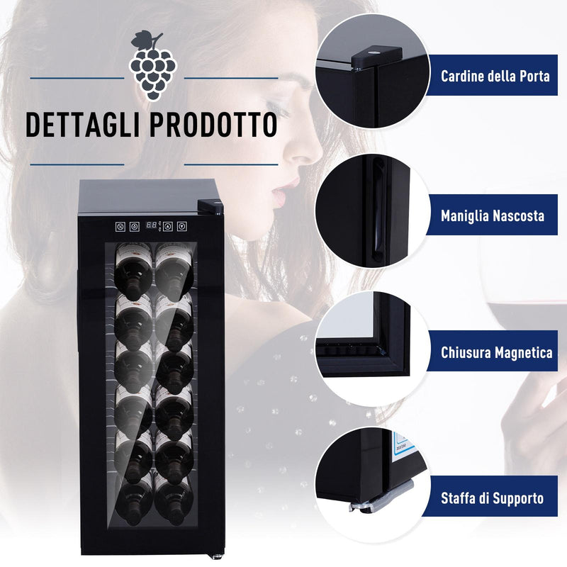 Cantinetta per Vino 5 Ripiani 12 Bottiglie  Vinesse