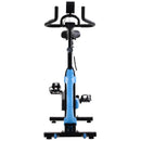 Cyclette con Trasmissione a Cinghia  Fit Nero e Azzurro