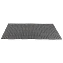 Set 9 Mattonelle a Incasto Effetto Legno 30x30x2 cm  Deck Nero
