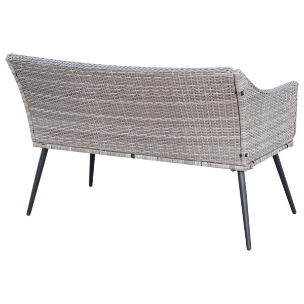 Gartengarnitur Sofa 2 Sessel 1 Couchtisch Oslo Grey online