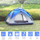 Tenda da Campeggio 3-4 Posti Apertura Automatica  Campfire