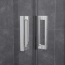 Box Doccia Angolare in Cristallo Trasparente 6mm H185 Rizzetti Rome Varie Misure