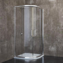 Box Doccia Semicircolare 90x90 cm in Cristallo Trasparente 6mm H200 Rizzetti Royal