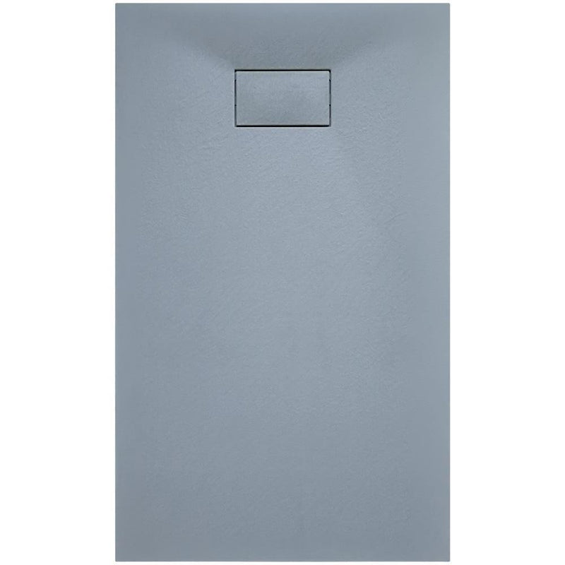 Piatto Doccia Effetto Pietra Rizzetti Muse Ardesia Grigio 70x110 cm