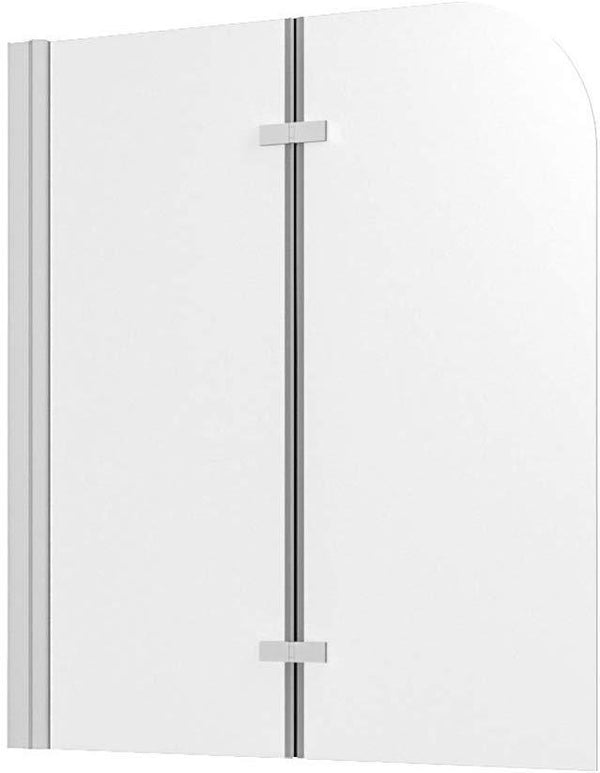 acquista Badewannentrenner 100 cm in transparentem Kristall 6 mm H140 Rizzetti Laze