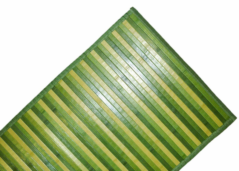 Tappeto in Bamboo 50x290 cm Rizzetti Easy Verde