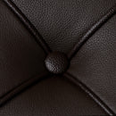 Divano 3 Posti in Similpelle Rizzetti Eloise Eco Marrone