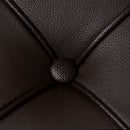 Divano 2 Posti in Similpelle Rizzetti Eloise Marrone