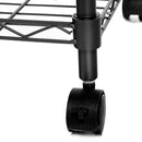 Scaffale 3 Ripiani in Metallo con Ruote Rizzetti Jupiter