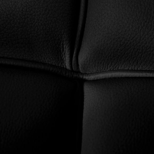 acquista Rizzetti Manhattan Sessel aus schwarzem Kunstleder