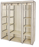 Armadio Guardaroba 150x45x175 cm in Tessuto TNT Rizzetti Strip