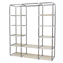 Armadio Guardaroba 150x45x175 cm in Tessuto TNT Rizzetti Strip