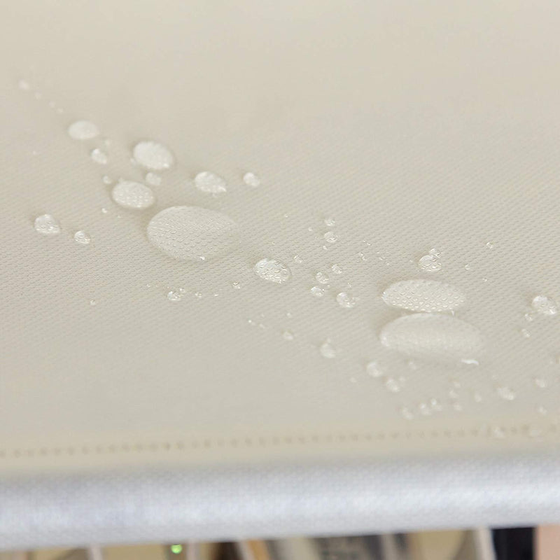 Scarpiera Salvaspazio in Acciaio Tessuto TNT Rizzetti Crome Beige