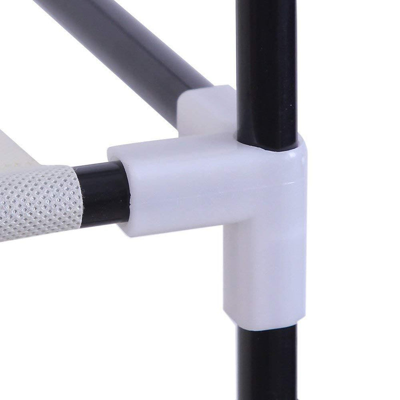 Scarpiera Salvaspazio in Acciaio Tessuto TNT Rizzetti Crome Beige