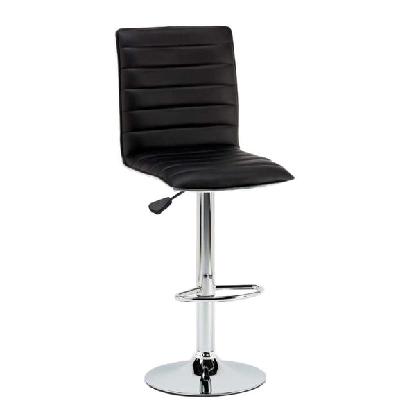 acquista Drehbarer verstellbarer Hocker aus Kunstleder und PVC Rizzetti Alex