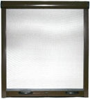 Zanzariera a Rullo per Finestre 100x160 cm Rizzetti Jupiter Marrone