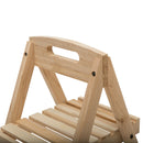 Portapiante Fioriera 3 Livelli 86x28x100 cm Piramide in Legno di Abete Bianco 