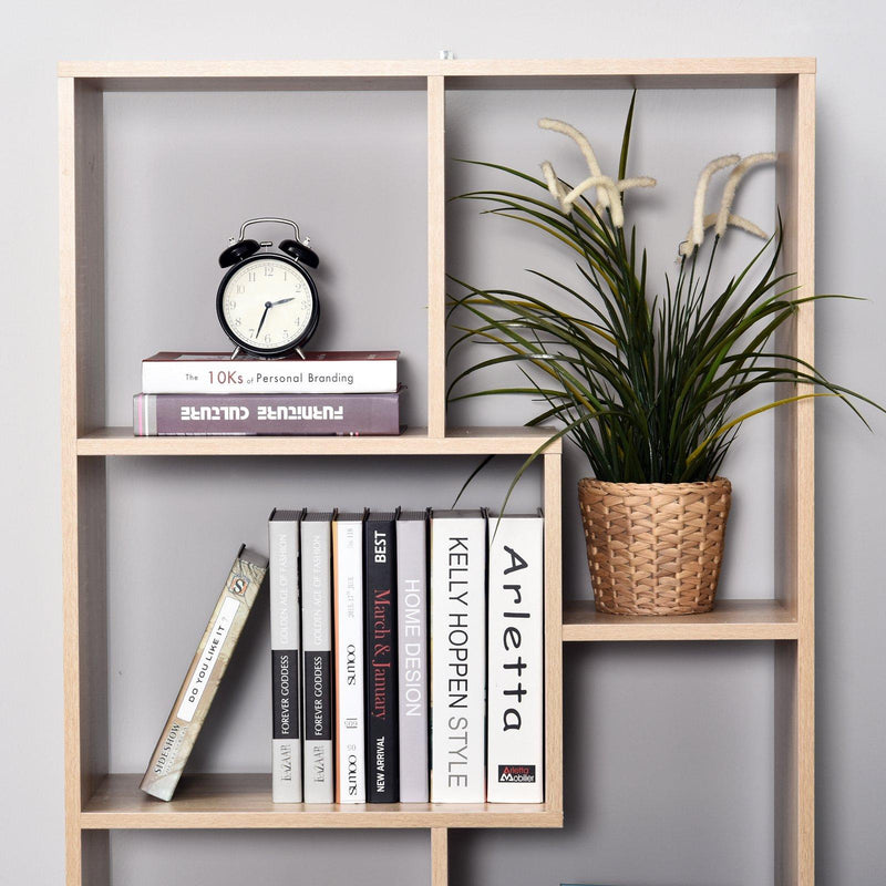 Libreria 8 Ripiani 70x24x178 cm in Legno  Marrone