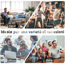 Calcio Balilla in Legno MDF 122x61x80,7 cm 