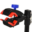 Cavalletto Supporto per Bicicletta in Ferro e PP 84x84x180 cm  Nero