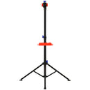 Cavalletto Supporto per Bicicletta in Ferro e PP 84x84x180 cm  Nero