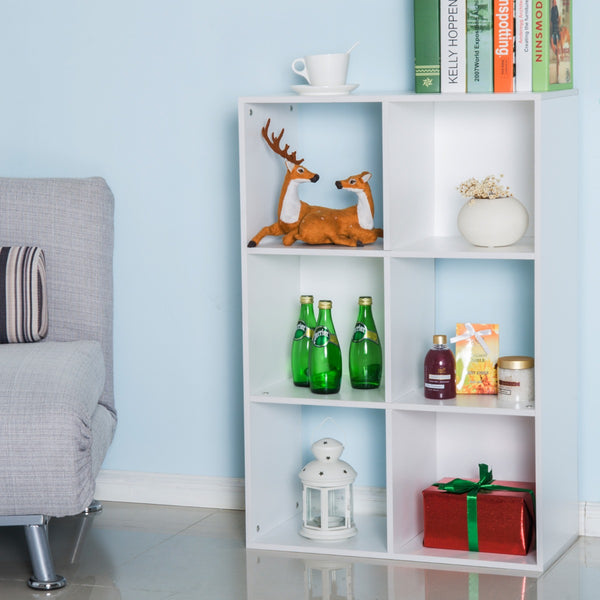 acquista Bücherregal 3 Regale 91,5x29,5x61,5 in White Wood