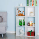 Libreria 3 Ripiani 91,5x29,5x61,5 in Legno  Bianco