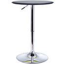 Tavolino da Bar Ø63 cm con Altezza Regolabile 