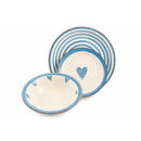 Servizio Piatti 18 Pezzi in Gres Villa d'Este Valentine