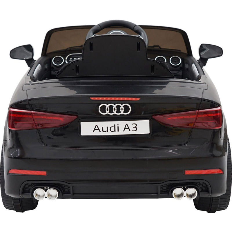 Macchina Elettrica per Bambini 12V con Licenza Audi A3 Nera