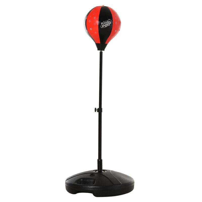 Set Boxe per Bambini con Punchingball e Guantoni   Nero e Rosso