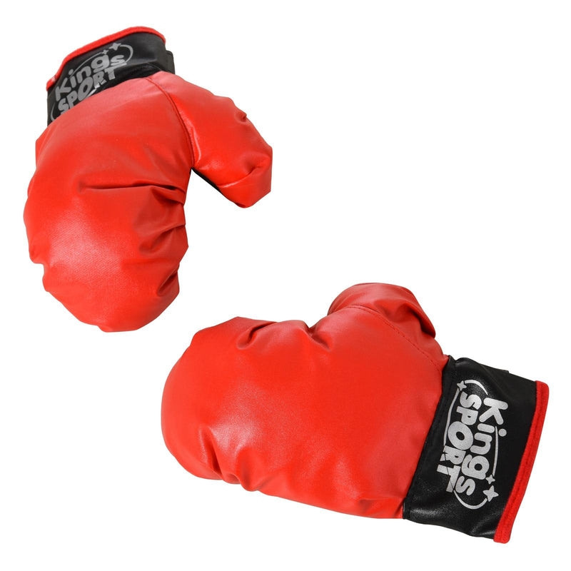 Set Boxe per Bambini con Punchingball e Guantoni   Nero e Rosso