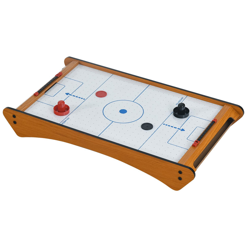 Tavolo da Hockey Portatile con Ventilatore e Accessori 72,5x40x10,5 cm 