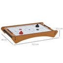 Tavolo da Hockey Portatile con Ventilatore e Accessori 72,5x40x10,5 cm 