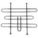 Griglia Divisoria Pieghevole per Trasporto Cani per Auto   Nero