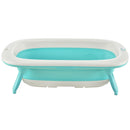 Vaschetta Bagnetto per Neonati Antiscivolo Pieghevole con Scarico   Verde