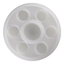 Vassoio Portabicchieri a LED 7 Vani con Telecomando Ø42x15 cm 