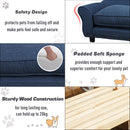 Cuccia Divanetto per Cani Piccola Taglia 74x41x32,5 cm  Blu Scuro