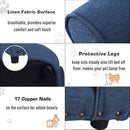 Cuccia Divanetto per Cani Piccola Taglia 74x41x32,5 cm  Blu Scuro