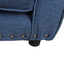 Cuccia Divanetto per Cani Piccola Taglia 74x41x32,5 cm  Blu Scuro