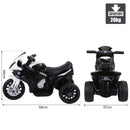 Moto Elettrica per Bambini 6V con Licenza BMW S 1000 RR Bianca