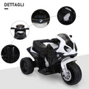 Moto Elettrica per Bambini 6V con Licenza BMW S 1000 RR Bianca