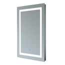 Specchio da Bagno con Luce LED 60x80x4 cm 