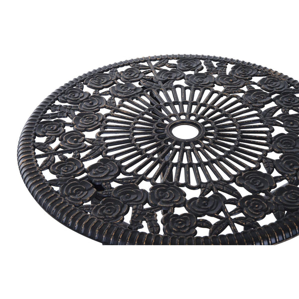 Set aus Couchtisch und 2 klappbaren Gartenstühlen aus bronzefarbenem Aluminium acquista