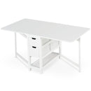 Consolle Allungabile con Cassetti 150x80x74 cm  Bianco