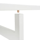 Consolle Allungabile con Cassetti 150x80x74 cm  Bianco