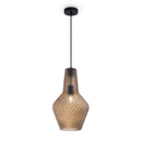 Lampada pendente Pendant in Metallo Tommy Nero